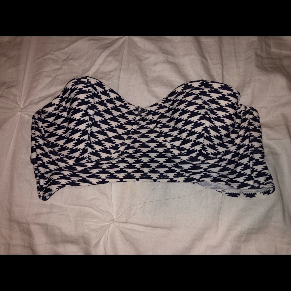 Patterned Bikini Top